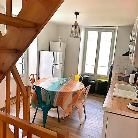 Duplex 3 Etoiles Renove Centre-ville & Clim ז'ונזאק